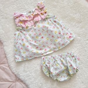 Koala Baby Mint Ruffle Set | 3-6M